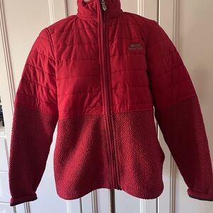 Red spring jacket, used it a couple of times.  Like new condition.